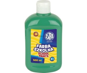 Farba szkolna plakatowa Astra szmaragdowa 500ml 