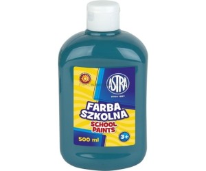 Farba szkolna plakatowa Astra turkusowa 500ml 