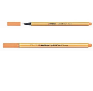Cienkopis Stabilo Point 88 pomarańczowy neonowy 0,4 mm