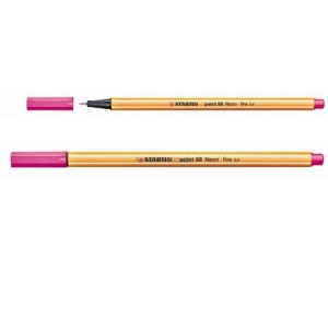 Cienkopis Stabilo Point 88 różowy neonowy 0,4 mm