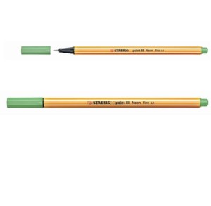 Cienkopis Stabilo Point 88 zielony neonowy 0,4 mm
