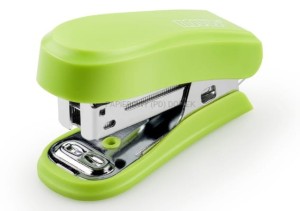 Zszywacz mini zielony + zszywki 24/6, Novus