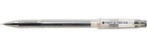 Długopis żelowy Pilot G-TEC-C4 czarny 0,4 mm