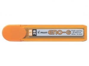 Grafity do ołówka automatycznego 0,9 mm 2B Pilot ENO-G 12 pręcików