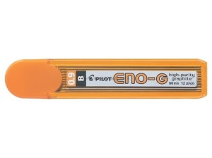 Grafity do ołówka automatycznego 0,9 mm B Pilot ENO-G 12 pręcików