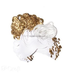 Zestaw kreatywny - Girlanda z papieru - Renifery, DpCraft