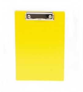Deska podkładka z klipem A5 żółta PP Biurfol