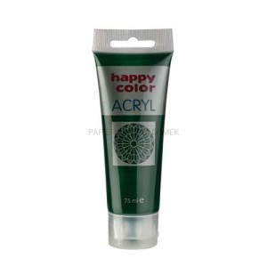 Farba akrylowa oliwkowa ciemna Happy Color 75 ml