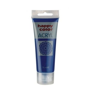 Farba akrylowa granatowa Happy Color 75 ml