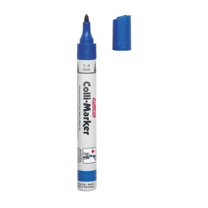 Marker permanentny niebieski okrągły Colli 1-4 mm, Herlitz