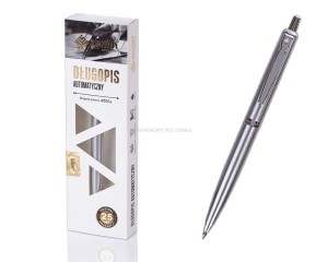 Długopis Zenith metalowy srebrny w etui