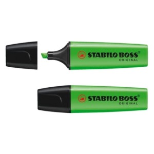 Zakreślacz zielony Stabilo Boss