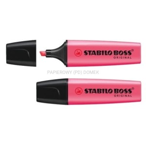Zakreślacz różowy Stabilo Boss