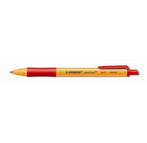 Długopis Stabilo Pointball czerwony 0,5 mm