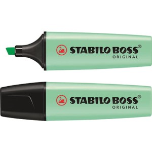 Zakreślacz pastelowy zielony Stabilo Boss