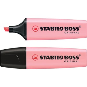 Zakreślacz pastelowy różowy Stabilo Boss