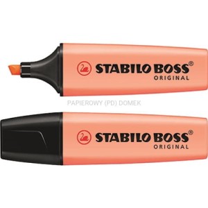 Zakreślacz pastelowy pomarańczowy Stabilo Boss