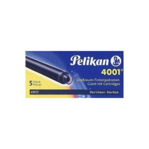 Naboje atramentowe granatowe długie 5 szt., Pelikan