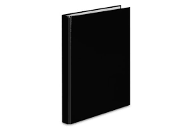 Segregator A4 25mm 4 ringowy FCK czarny, VauPe