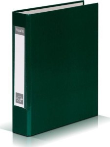 Segregator A5 40mm 4 ringowy zielony, VauPe