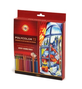 Kredki ołówkowe Koh i Noor Polycolor 72 kolory