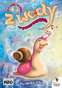 Malowanki wodne ślimaczki kolorowanka wodą, Niko