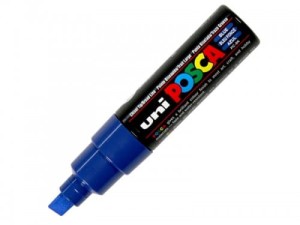 Marker pigmentowy Posca PC-8K nieb., Uni