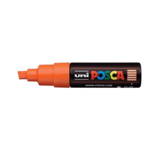 Marker pigmentowy Posca PC-8K pomarańczowy, Uni