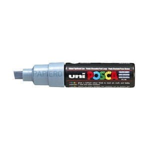 Marker pigmentowy Posca PC-8K szary, Uni