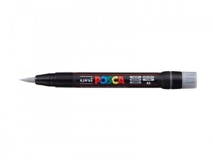 Marker pigmentowy Posca PCF-350 srebrny, Uni