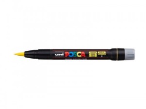 Marker pigmentowy Posca PCF-350 żółty, Uni