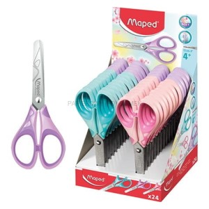 Nożyczki szkolne pastelowe 13 cm Maped Essentials Pulse Soft