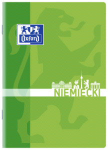 Zeszyt tematyczny A5 60k 90g kratka j. niemiecki, Oxford