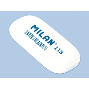Gumka do ścierania owalna 118, Milan