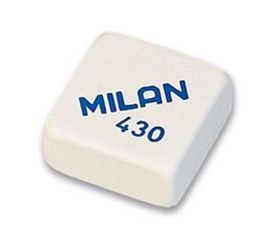 Gumka do ścierania syntetyczna kwadratowa 430, Milan