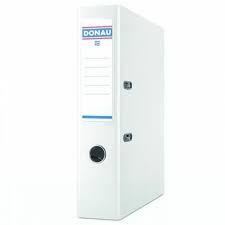 Segregator na dokumenty biały A4 75mm Donau Master