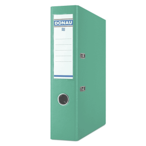 Segregator na dokumenty turkusowy A4 75mm Donau Master
