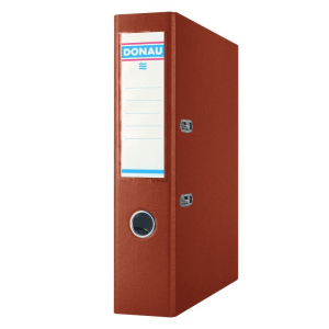 Segregator na dokumenty miedziany A4 75mm Donau Master