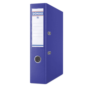 Segregator na dokumenty niebieski A4 75mm Donau Master
