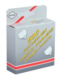 Narożniki samoprzylepne do zdjęć 500 sztuk KPH