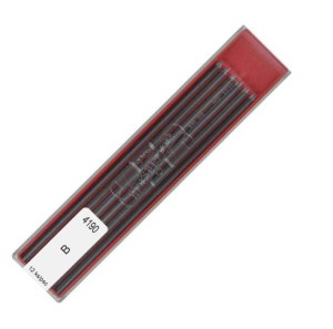 Grafity do ołówków automatycznych 2 mm B op. 12 szt. Gioconda Koh i Noor