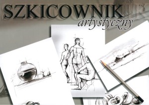 Szkicownik artystyczny A4 100k. 120g/m2, Kreska