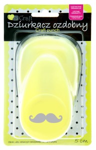 Dziurkacz Ozdobny 5Cm Wąsy Dpcraft