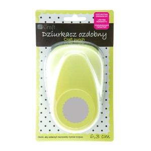 Dziurkacz Ozdobny 6,3 Cm koło Z Falbanką Dpcraft