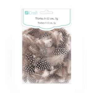 Piórka Przepiórcze 5-12 Cm, 5 G Dpcraft