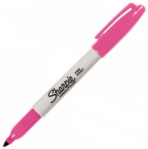 Marker permanentny Sharpie różowy jasny Fine Cosmic