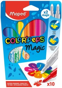 Flamastry zmieniające kolor Maped 10 kolorów Colorpeps Magiczne