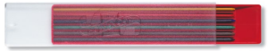 Grafity do ołówków automatycznych 2 mm kolorowe op. 6 szt. Gioconda Koh i Noor