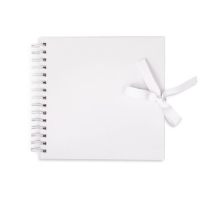 Album do zdobienia 20,5 cm x 20,5 cm - biały 40 kartek, Dp Craft