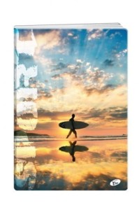 Zeszyt A5 32 kartki kratka Sport MIX WZORÓW, Elisa